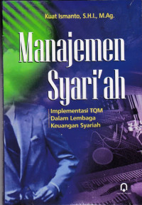 Image of Manajemen syari'ah