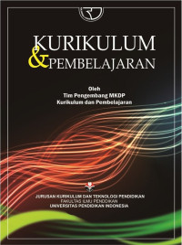 Image of Kurikulum dan Pembelajaran:cet.6./Tim Pengembang MKDP Kurikulum dan Pembelajaran
