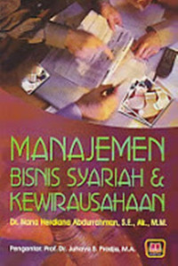 Image of Manajemen Bisnis syariah dan Kewirausahaan